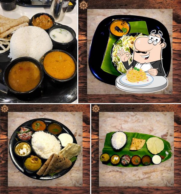 Spaghetti carbonara at SHRI HORANADU CAFE