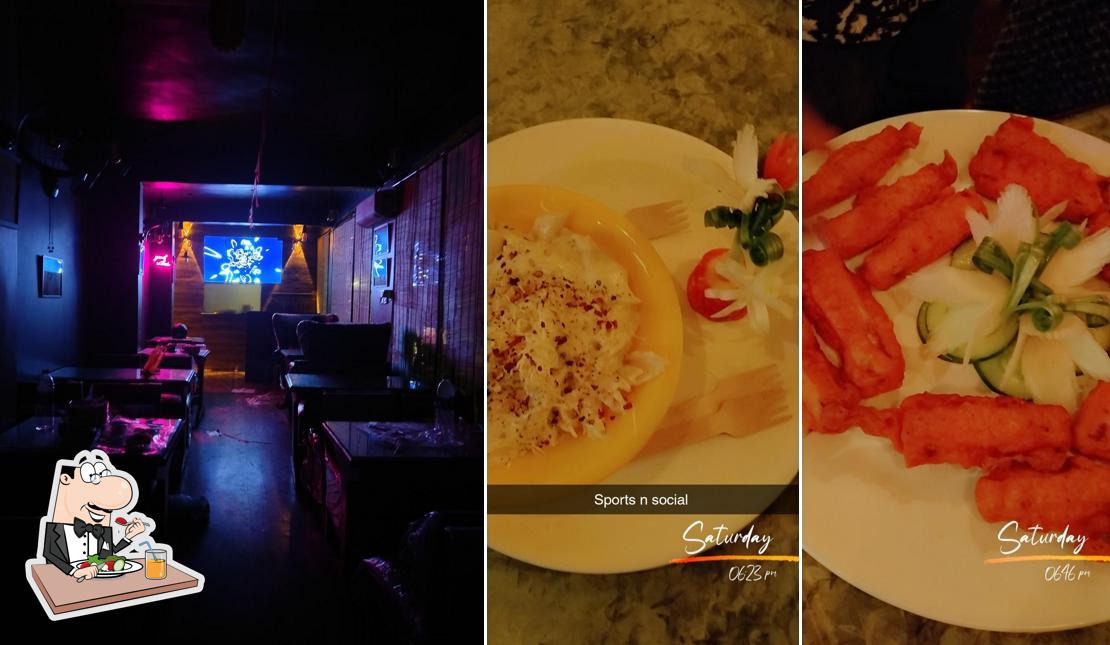 Meals at SPORTS N SOCIAL CAFE