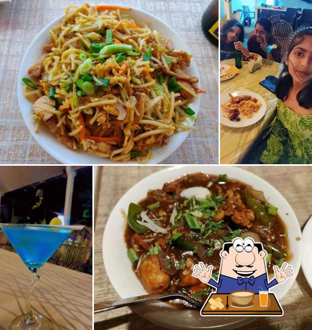 Food at Snoopy beach Bar & Restaurant