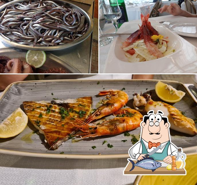 Salmone grigliato al Ristorante Il Veliero