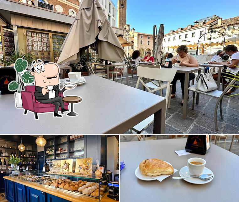 Tra le diverse cose da Pasticceria Casellato si possono trovare la interni e cibo