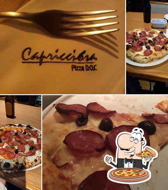 Escolha diversos estilos de pizza