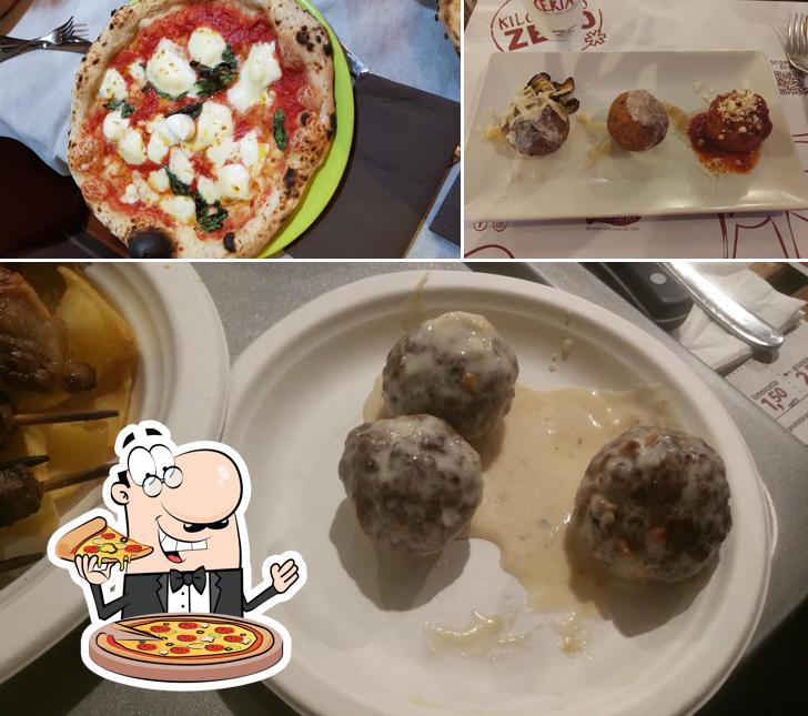 Ordina tra le molte varianti di pizza