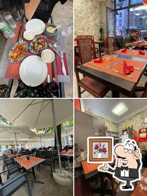 Dai un'occhiata agli interni di Forêt de bambous