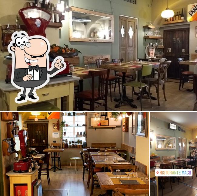 Gli interni di PIZZERIA MACO