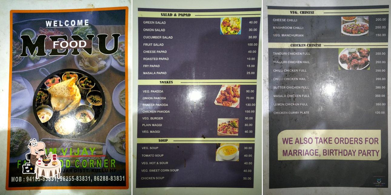 Food at Om Vijay Food Corner