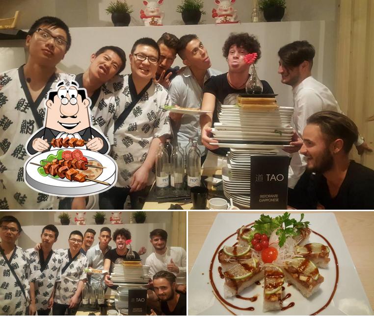 Platti al Ristorante Giapponese Tao