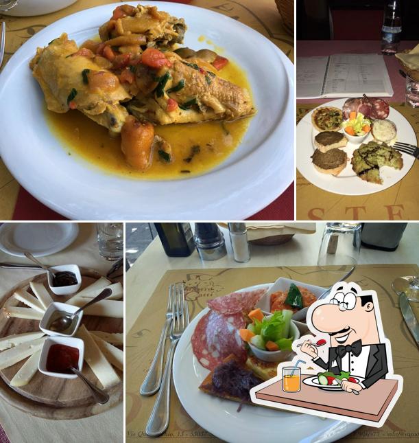 Platti al Osteria Enoteca I Quattro Gatti