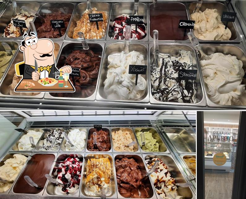 Dai un’occhiata alla foto che presenta la cibo e interni di Gelateria Sempione 16 (Pogliano milanese )