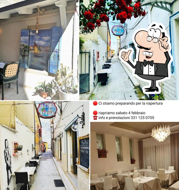 Gli interni di Locanda Alla Frasca