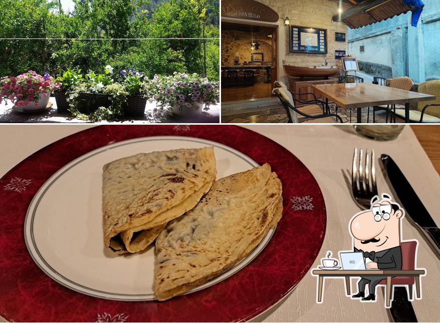 La interni e esterno del ristorante