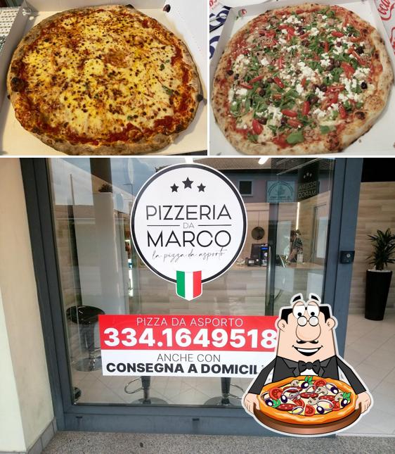 A Pizzeria da Marco, puoi assaggiare una bella pizza