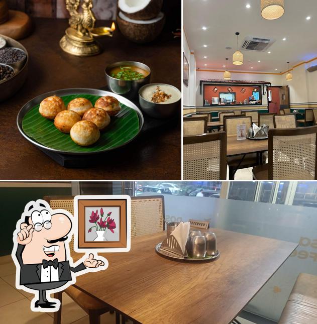 The interior of Dosa Coffee