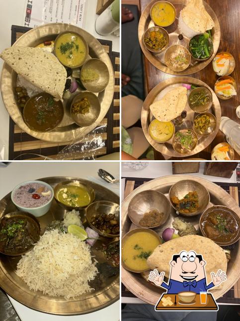 Food at SINGJU,Juhu Tara Road