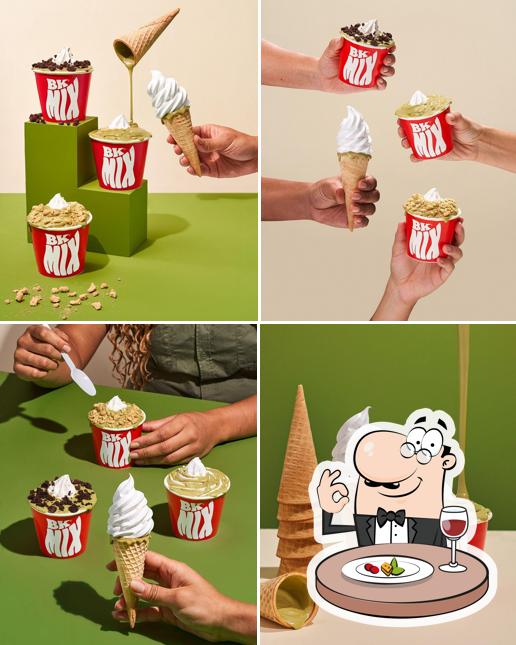 Comida em Burger King