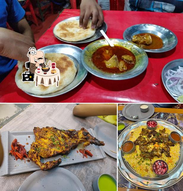 Food at Noor Al-Madina Restaurant