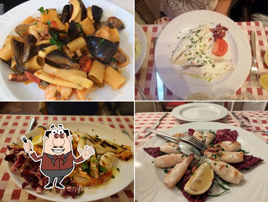 Cibo al La griglia pizzeria ristorante