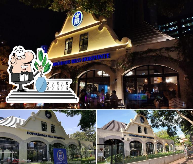 Veja imagens do exterior do Hofbräuhaus Belo Horizonte