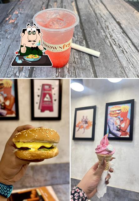 Food at Brown Fry