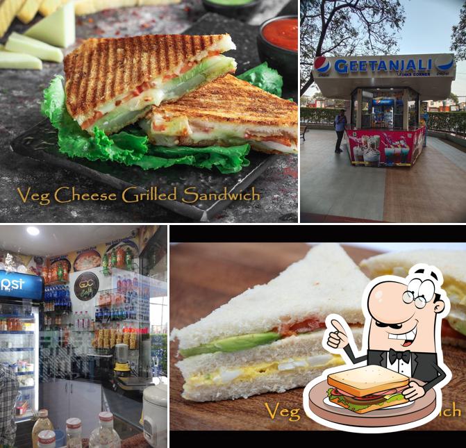 Grilled cheese sandwich at Geetanjali Drinks Corner- GDC Cafe