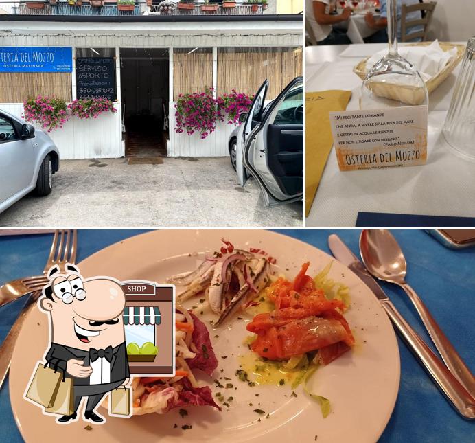 Gli esterni di Osteria del Mozzo