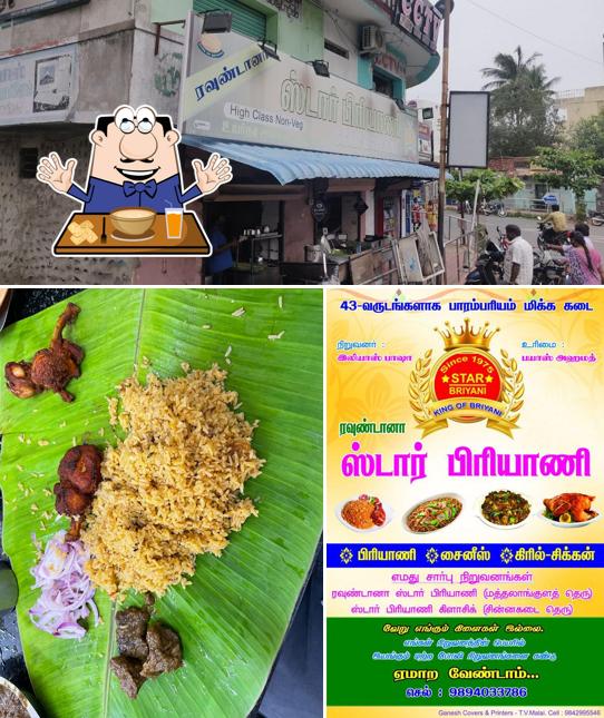 Meals at Rountana star briyani
