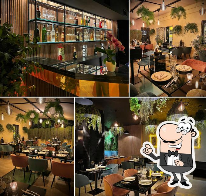 Gli interni di Wonder Meat