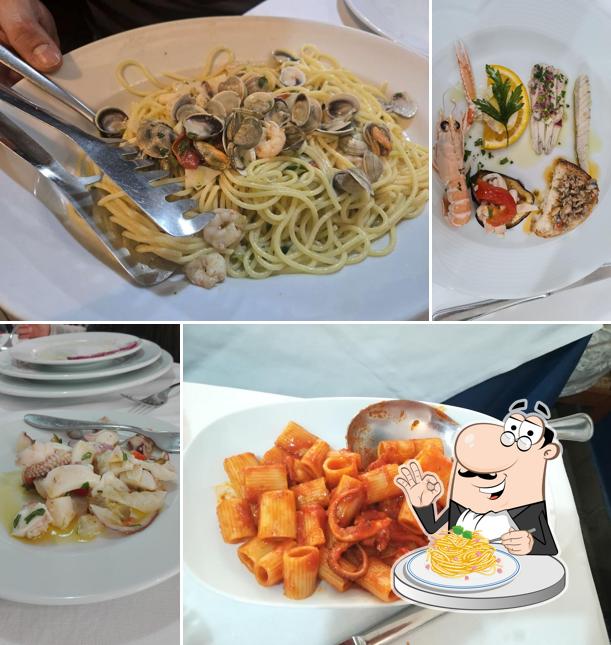 Spaghetti alla carbonara al Taverna a Prua Mare