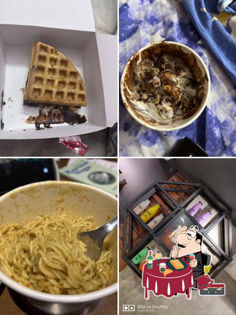Waffles at Frozen Bottle - Milkshakes, Desserts, and Ice Cream