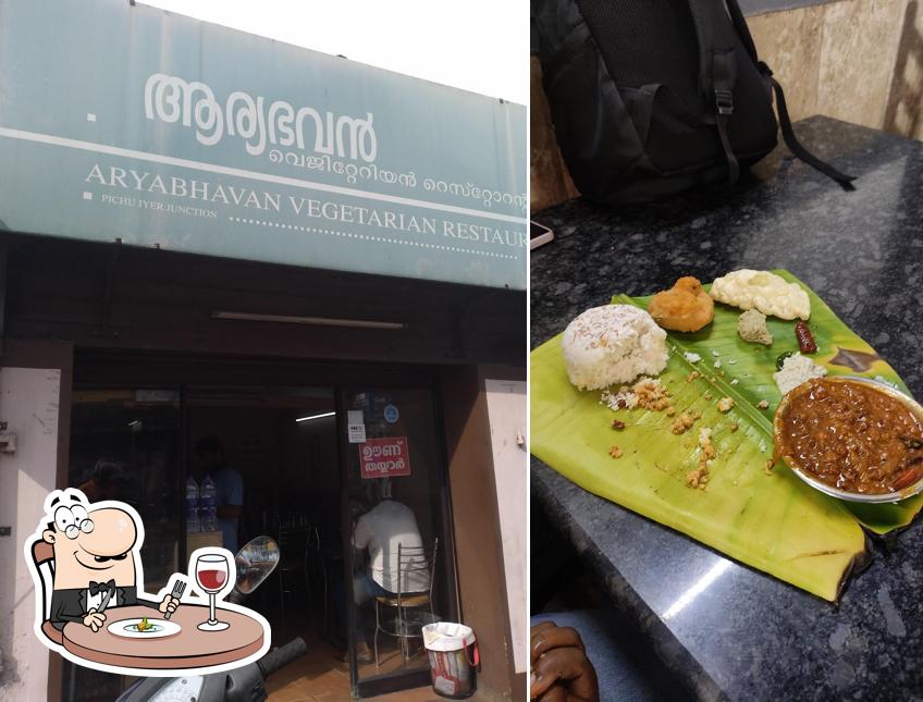 Food at Arya Bhavan Veg Restaurant
