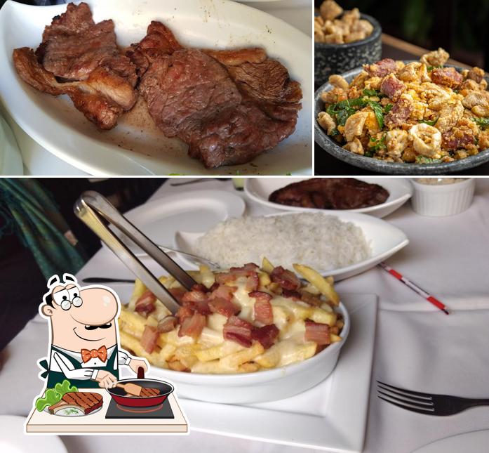 Desfrute da infinidade de pratos de carne