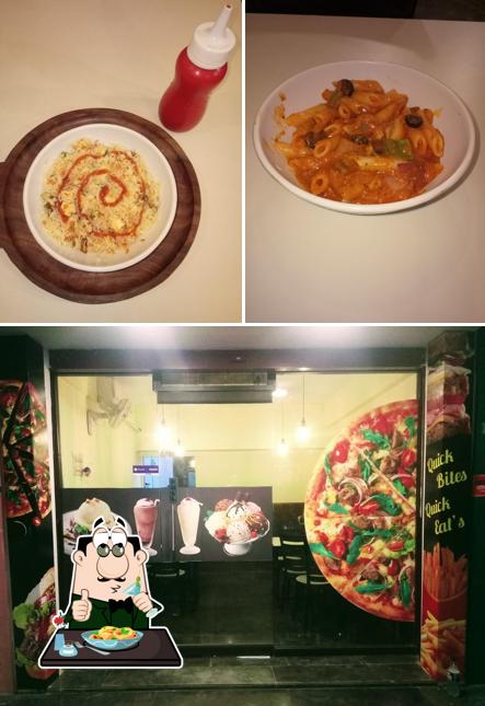 Food at Libra's Pizza