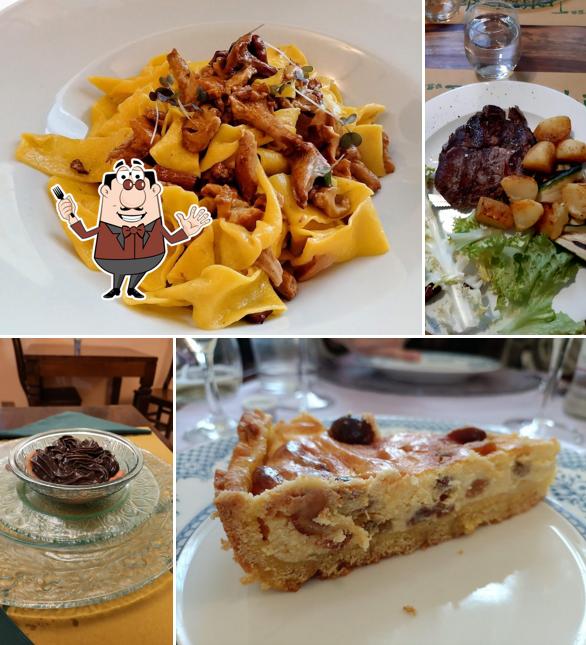 Cibo al Trattoria dai Sibani