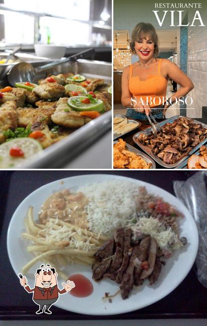 Comida em Restaurante Vila