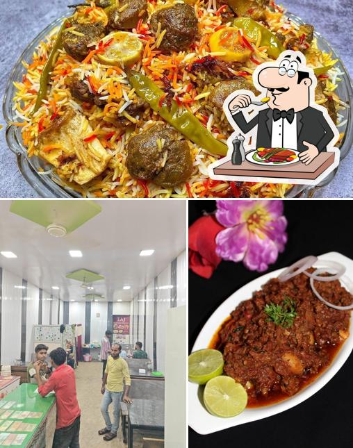 The image of Taj Biryani House’s food and interior
