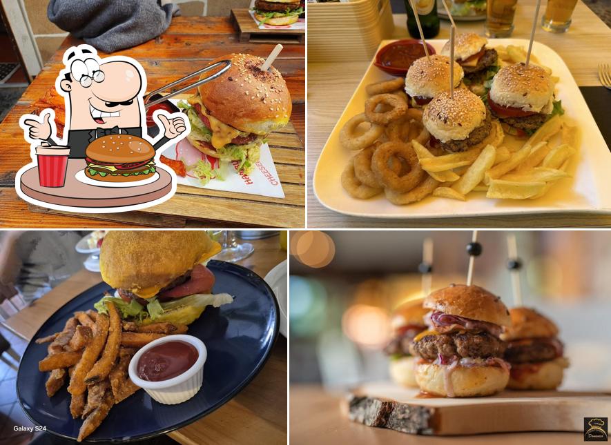 Prenditi un hamburger a Restoran Domenico