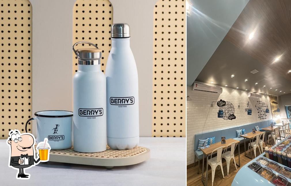 Berry's Alto da Glória - Sorveteria Goiânia serve uma gama de drinques