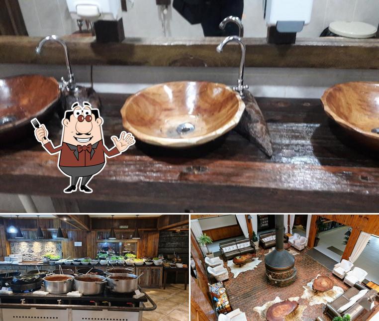 Platos en Hotel Pampas