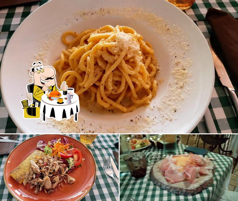 Prosciutto crudo al Osteria Pizzeria La Vigna