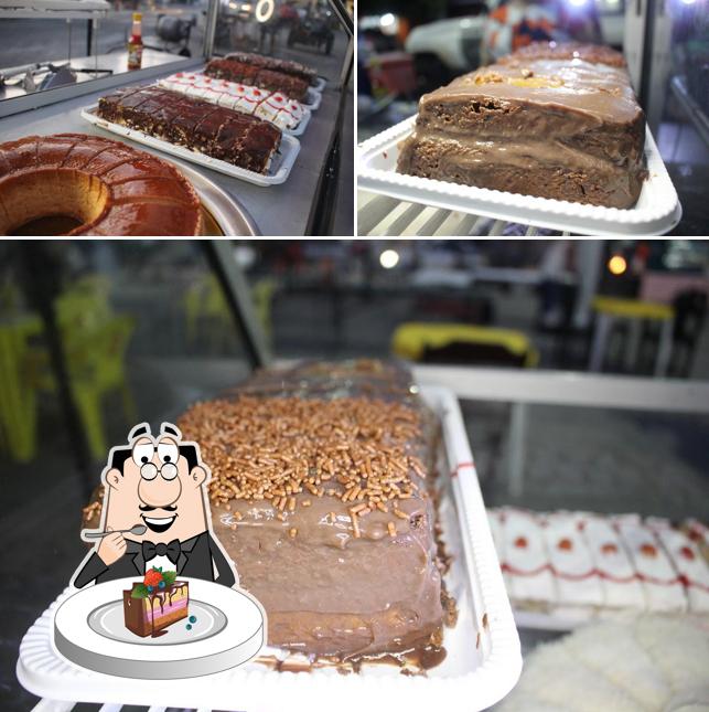 Bolo de chocolate em Delicias da Dona Lucia