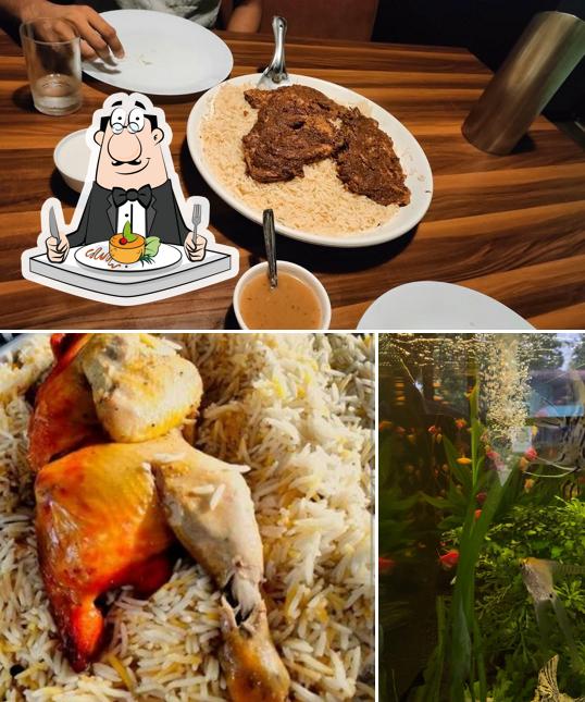 Food at Al Raydan Hotel