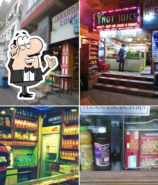 The interior of New Y Not Juice