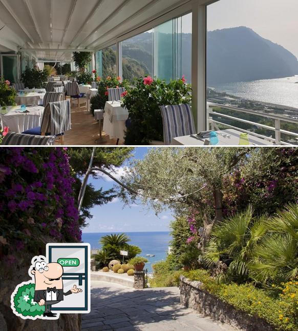 Gli esterni costituiscono una caratteristica importante di Restaurant Oasis Ischia