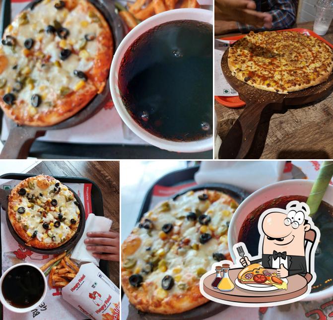 Get various kinds of pizza
