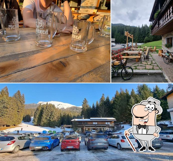 Tra le varie cose da Bar Il Boscaiolo si possono trovare la esterno e bevanda