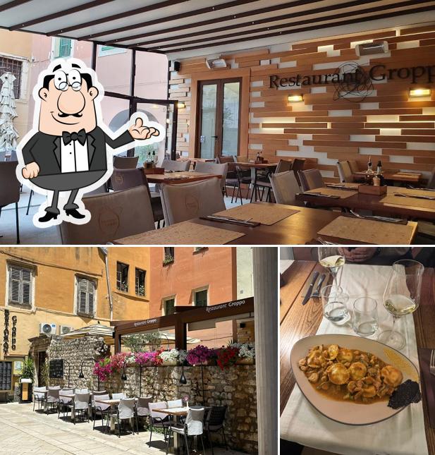 Dai un'occhiata agli interni di Groppo