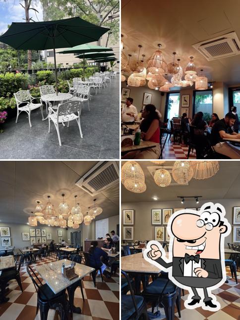 The interior of Kala Cafe