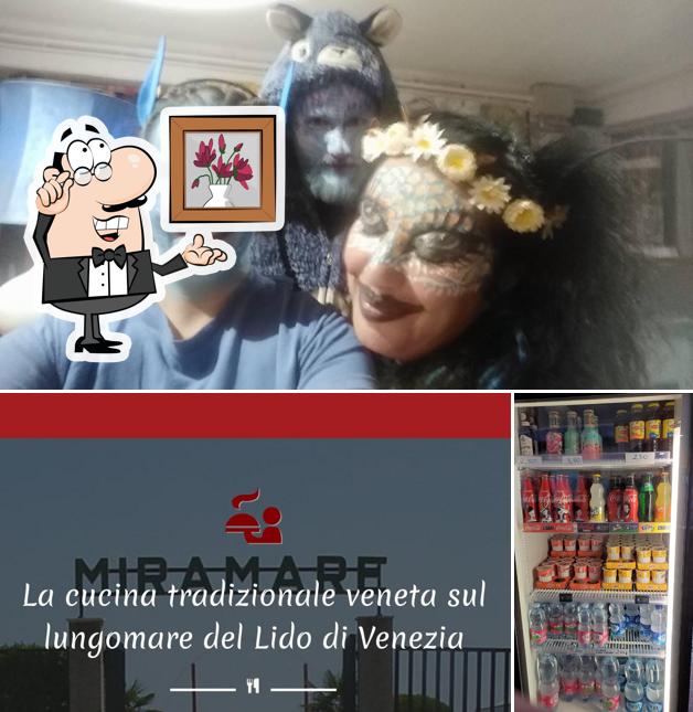 Gli interni di Pizzeria miramare