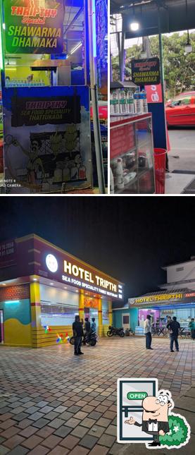 Check out how Thripthy Seafood Speciality Thattukada looks outside