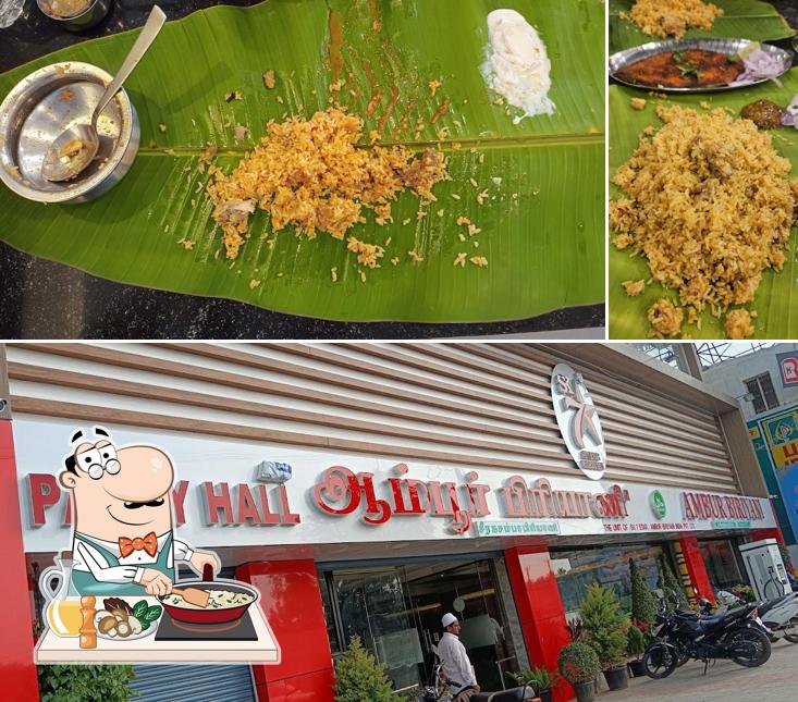 Fried rice at SK 7 Star Ambur Biriyani